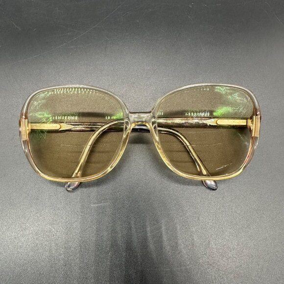 Vintage Eyeglasses Sky Pink Frame Italy 1970s Luxottica Camille Retro Fashion - Picture 2 of 13